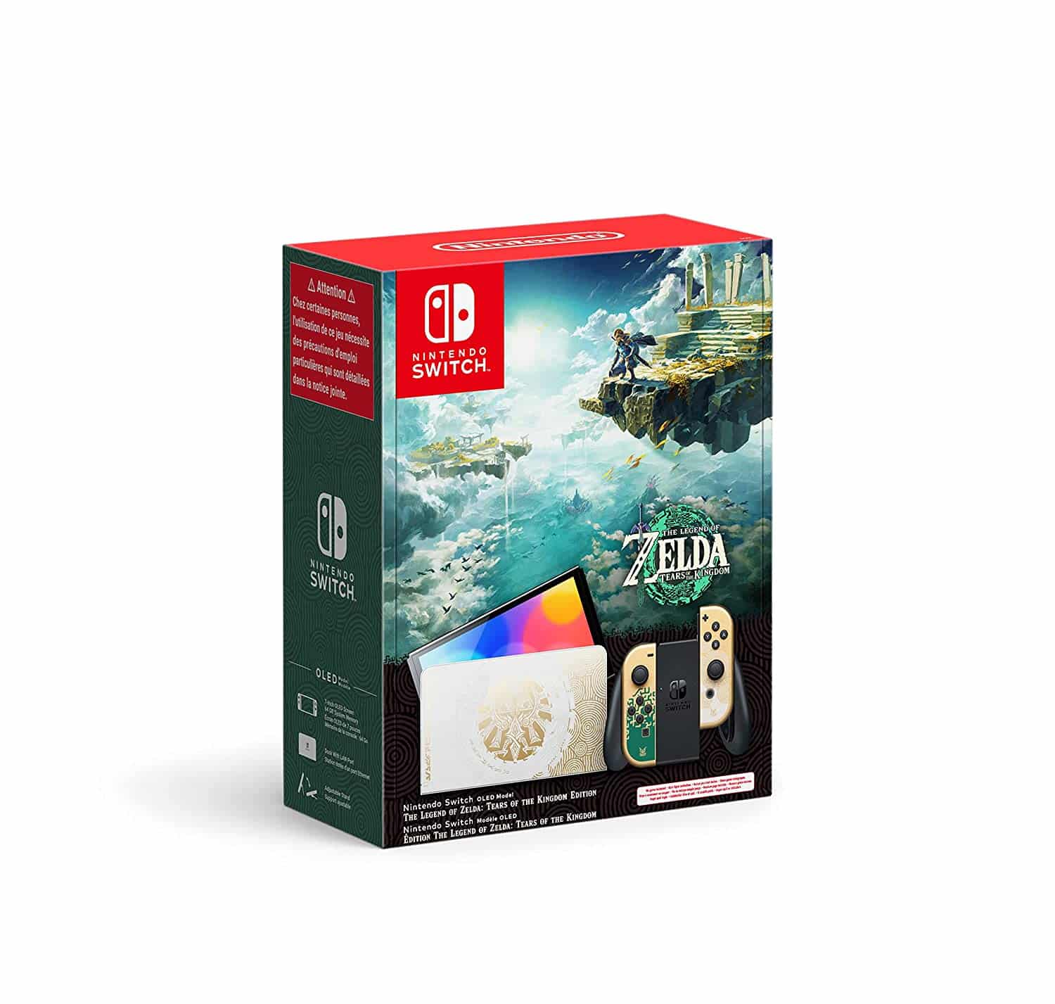 Nintendo Switch OLED, The Legend of Zelda: Tears of the Kingdom Edition