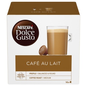 Kohvikapslid Dolce Gusto Café Au Lait